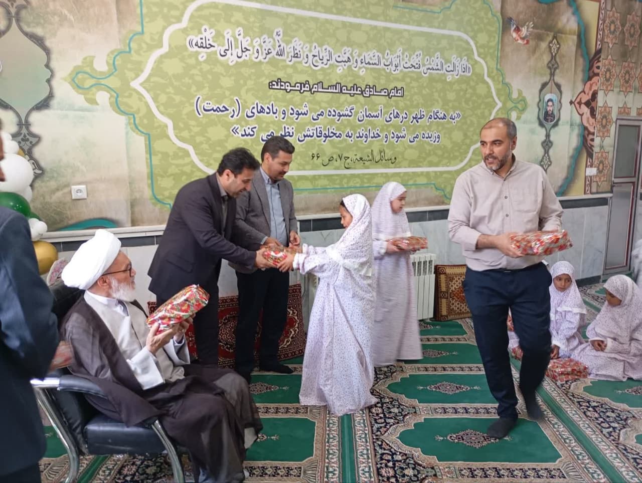 برگزاری جشن تکلیف ویژه ۲٠ دختر نومکلف تحت حمایت تایباد 